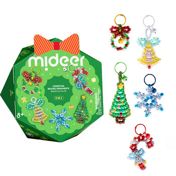 mideer children's Christmas twisting stick string beads