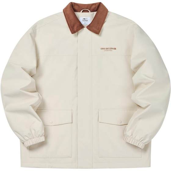 
Hongxing Erke Yushi's same style cotton jacket for men winter new style men's lapel cotton jacket thickened jacket