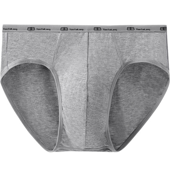 Putian Taro men's underwear Modal's middle waist high elastic breathable, simple, comfortable triangular bottom pants head 杈 5