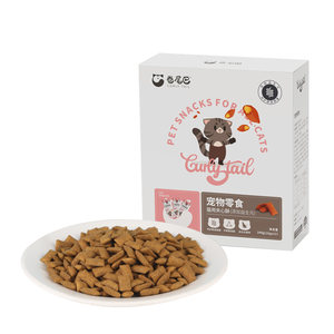 
Collapsive cat snacks, sandwiched, crispy cat biscuits, teething, cleaning, and interactive cats, cats, peppermint, adult cats, staple food