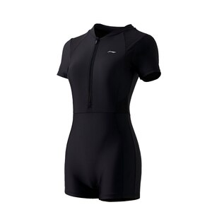 
Li Ning swimsuit women's 2026 new hot style professional one-piece flat-angle belly-covering slimming conservative hot spring swimsuit