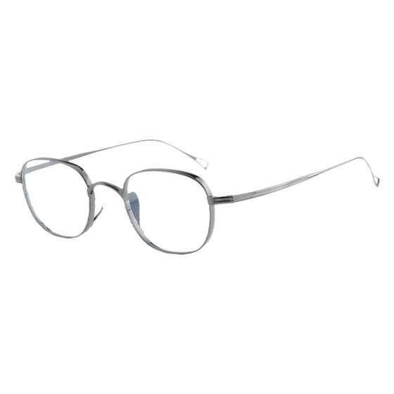 
KameManNen Wannian Turtle Japanese Handmade Titanium Metal Myopia Glasses Frame Men Retro Frame Women KMN-114