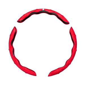 
MILOTIC car steering wheel cover summer suede ultra-thin card cover girls universal interior card cover