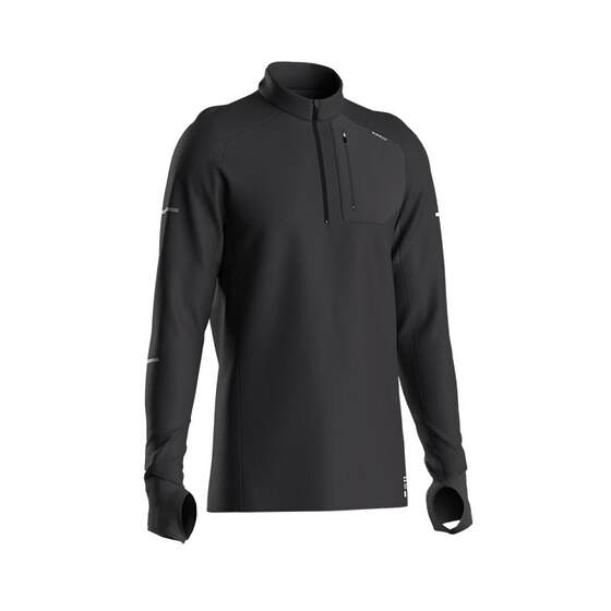 Decathlon sports top Men's autumn and winter wind -proof running long -sleeved training clothes fitness speed dry T -shirt sportswear SAL3
