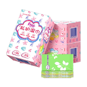 
Free/fly sanitary wipes private parts cleansing and vaginal care antibacterial portable cherry blossom factor 3 packs [official authentic]