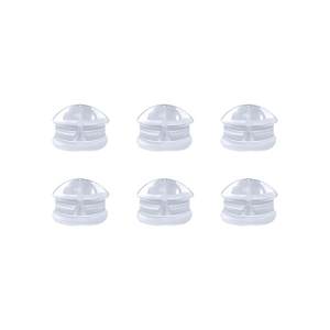 
Silicone ear plugs to prevent earrings from falling off, universal earring plugs, anti-slip, transparent, super tight ear caps, rubber plugs, buckle accessories