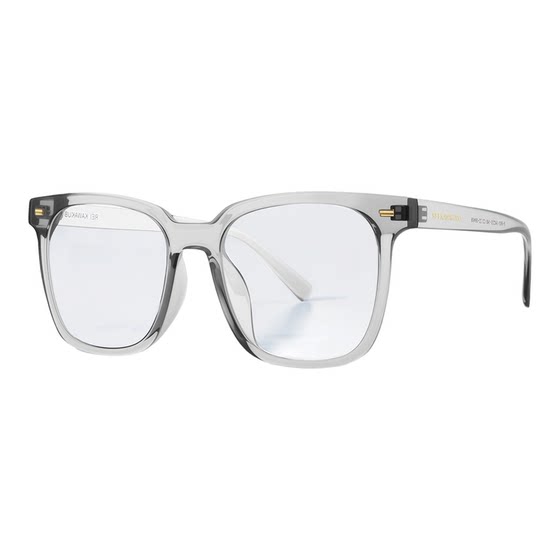 
Rei Kawakubo plain black frame anti-blue light eye frame for women with prescription myopia glasses for men with big face frames