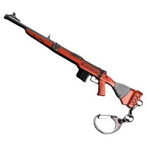 
Fortnite peripheral weapons and equipment model rocket launcher alloy keychain mini hunting weapon pendant