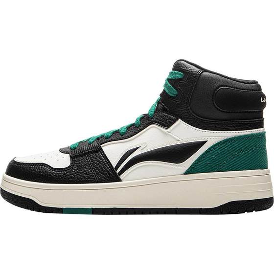 
Li Ning Tianji SOFT HI丨High-top shoes men's shoes autumn retro basketball style casual shoes sports shoes men's style