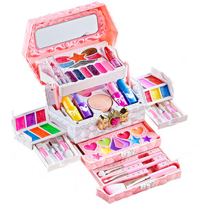 
Children's cosmetics toy set non-toxic authentic girl Lisa Aisha Little Princess simulation makeup box