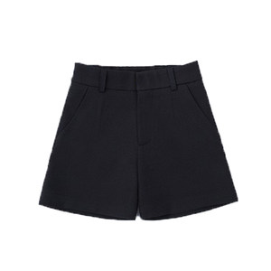 LeoMami maternity shorts in autumn and winter wear wool wide-leg pants fashionable bottoming pants trendy mother wool boot pants