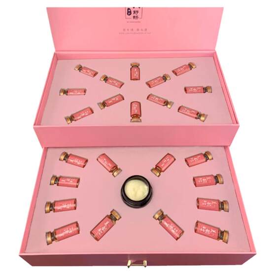 24 times chest set massage essential oil beauty salon health care breast clearing lymph node hyperplasia conditioning and maintenance