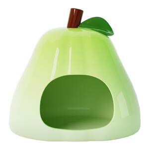 
Bukka star hamster ceramic nest fruit sleeping nest summer landscaping special hamster house supplies golden bear shelter house