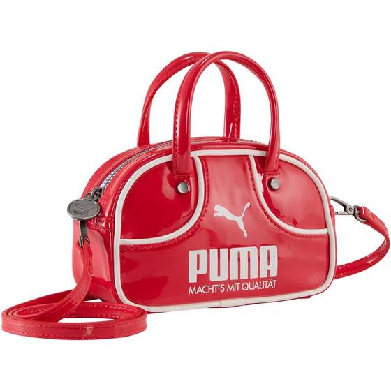 
ROSE Park Caiying's same retro New Year red bag female PUMA Puma mobile phone bag shoulder handbag 091824
