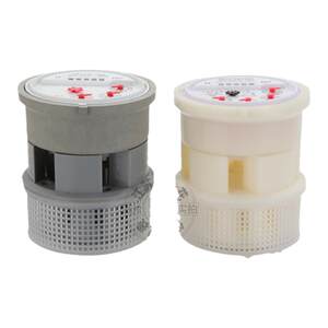
Direct sales household cold water full pointer hot water plastic Ningbo overturned rotor type high sensitivity liquid seal drip meter movement