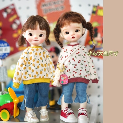 taobao agent Doll, clothing, top, sweatshirt, jeans, trousers