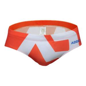 Men's sexy triangular swimming triangle fashion swimsuit adult personality letter printing hot spring bubble water swimming pool short pants tide