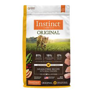 [Self-operated] Instinct Natural Bailey Imported Cat Food Grainless Series Chicken Cat Main Food 11 pounds High Protein