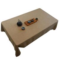 Custom-Made Plain Color Tablecloth Nordic Cotton Complex Classical Coffee Table Fabric