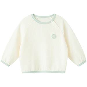 
Borien men's and women's baby long-sleeved T-shirt spring new children's solid color waffle casual versatile tops and sweatshirts