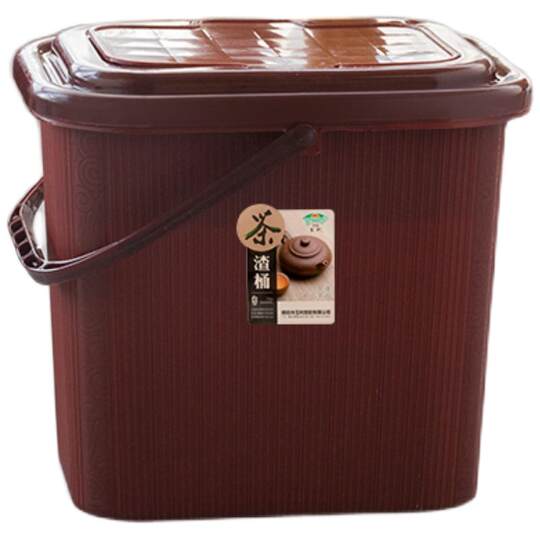 Tea Bucket | Tea Dregs Waste Water Bucket | Square Tea Filter Bucket