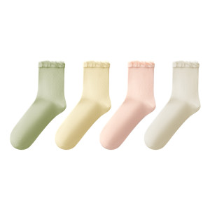 October Crystal Pregnant Women Socks, Postpartum Spring and Autumn Breathable Socks, Postpartum Spring and Autumn Breathable Socks, Postpartum Sitting, Postpartum confinement, Loose Mouth, Thin and Thick Medium Long Sleeve