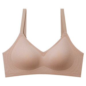 Thread Jelly Bar underwear female small breasts gathered thin steel rim soft support to support pair of breast comfort sleep bra
