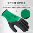 Găng tay cao su latex vua, bảo hộ lao động, chống mài mòn, chống trơn trượt, thoáng khí, nhúng cao su, đai bảo hộ lao động bọc cao su, cao su