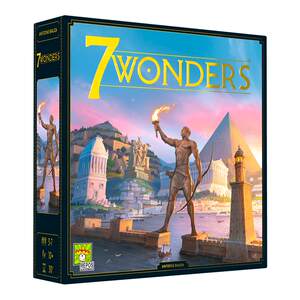 
7 WONDERS V2 (Seven Miracles V2) New Product Expanded Casual Tabletop Games New Chinese Version