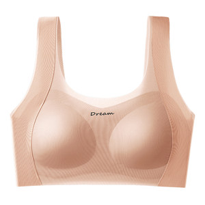 12-18-year-old developmental girls' bra for middle and high school students, vest-style sports vest, shock-proof, traceless and breathable girls' bra