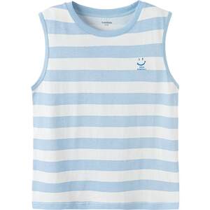 
Balabala children's t-shirt boys and girls pure cotton sleeveless vest summer new children's clothing big children's top trendy t