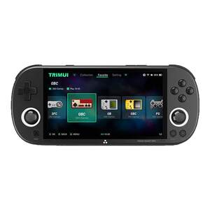 2025 new game console TRIMUI SMART PRO Douyin same style retro game console open source handheld GBA nostalgic handheld arcade single machine blowing smart pro with gold finger