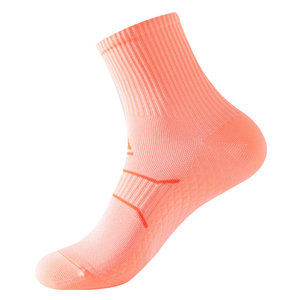 Professional marathon running socks men and women mid -barrier anti -slip towel bottom socks, breathable, fast dry fitness compressed sports socks