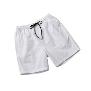 
Summer shorts men's solid color European and American loose large size beach pants quick-drying casual thin sports plus-scoring pants