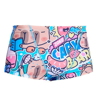 
Zhuke Men's Boxer Swimming Bottoms Professional Swimming Training