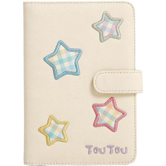 
Birthday gift TOUTOU new travel passport holder wallet all-in-one multifunctional cute document storage card bag for women