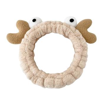 Hairband female face washing hair band
