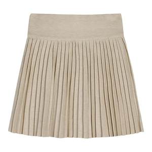 pusumede romantic aesthetics high waist knitted skirt women's design pleated skirt small a-line short skirt