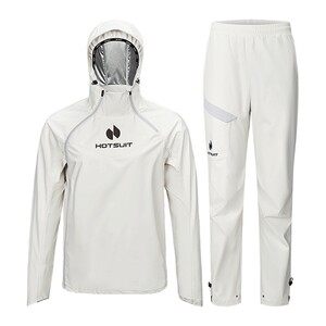 
hotsuit post show sweat suit men's sportswear fitness suit sweat sweat outdoor professional training physical fitness sweat suit