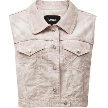 
Summer trendy design retro old washing short vest for women