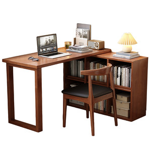 
Anju guest bedroom corner desk home computer desk office desk bookcase integrated children's study table writing table