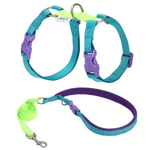 
Catlemi cat traction rope prevents break-away when walking the cat rope I-shaped chest and back without strangling the neck traction dog rope