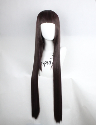 taobao agent Emperor cosplay wig goddess strangely recorded 5COS Dongxiang Dark Brown long hair custom fake hair