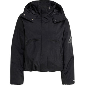 
Adidas/Adidas genuine W CITY TECH JKT women's hooded warm loose cotton jacket JW1886