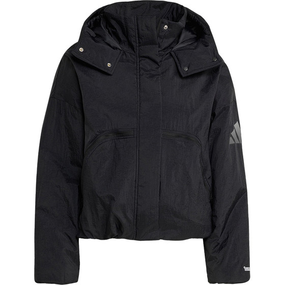 
Adidas/Adidas genuine W CITY TECH JKT women's hooded warm loose cotton jacket JW1886