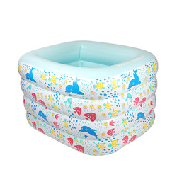 Doctor Dolphin Baby Swimming Pool Home Baby Swimming Pool Thickened Foldable Children's Inflatable Pool