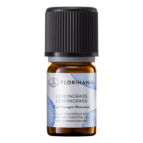 Florihana Lemongrass (Lemongrass) Essential Oil Single Recipe Fresh Air Massage Aromatherapy Mosquitoes Stay away