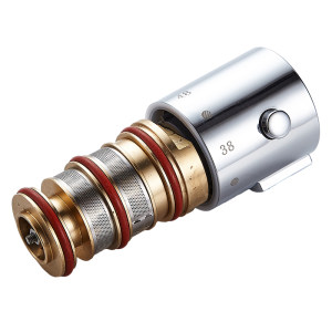 
Constant temperature water mixing valve valve core accessories copper memory spring constant temperature faucet switch handwheel paraffin temperature control top wire universal