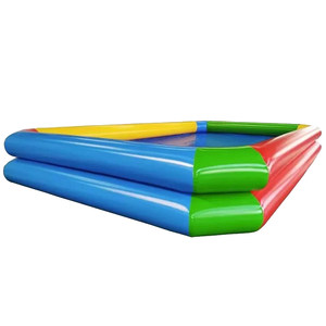 
Thickened inflatable outdoor large swimming pool water park children's hand boat stall pool fishing custom commercial