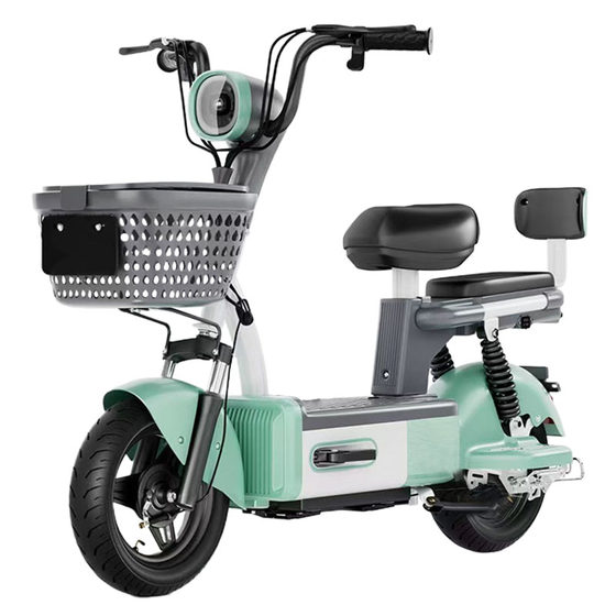 New national standard small women's lithium battery electric bicycle super long battery tram adult assisted transportation battery car